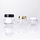 New arrival glass cream jar 30ml cosmetic jar cream luxury face cream jar with lid double wall